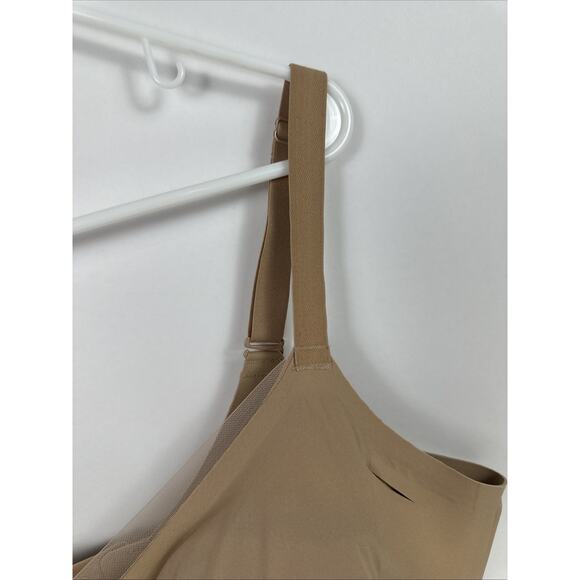 Honeylove Bra Crossover V Neck Nude Wireless 3X 44DD(E)/DDD(F) - Picture 5 of 14